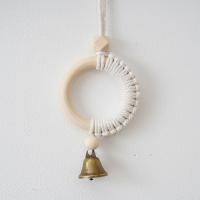 Colgante de Madera Natural con Campanas Cuerda de Algodón Orgánico para Dormitorio Infantil y Coche - details 11