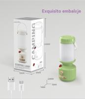 Linterna de camping dibujos animados al aire libre multifunción Regalos de Navidad Portátil carpa luz nocturna bebe - details 10