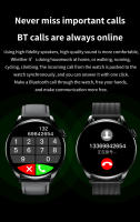 GT5 reloj inteligente con Bluetooth, dispositivo con asistente de voz, detección de frecuencia cardíaca, recordatorio de información, Modo deportivo - details 7