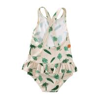 Chic Traje de Baño de Una Pieza Floral sin Espalda para Niñas Bikini de Bebé a Prueba de Sol con Sombrero Perfecto para Vacaciones en la Playa - details 7