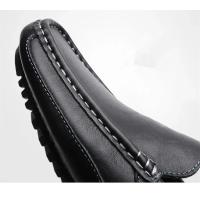 Mocasines Transpirables De Cuero Genuino, Mocasines Informales, Zapatos De Cuero Para Hombre, Calzado Plano Formal Italiano Para Conducir - details 6