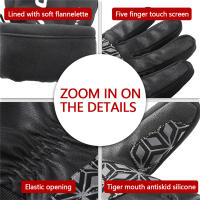WEST BIKING-Guantes Térmicos de invierno para ciclismo, manoplas cálidas para esquí, Snowboard y pesca, para hombre y mujer - details 9