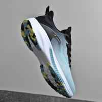 Zapatos deportivos para hombre, calzado de gran tamaño, suela suave de alta elasticidad, prueba de fitness, zapatos laterales para el cuerpo, zapatillas para correr - details 8