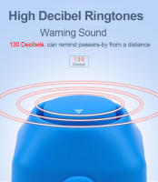 Bocina electrónica de 130 db, sirena eléctrica de seguridad para policía, alarma para manillar de bicicleta, timbre para ciclismo y Scooter - details 1