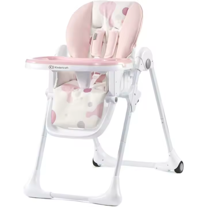 Silla de Comedor Plegable Rosa Muebles y Organización Juegos de Mesa para Niños - 1
