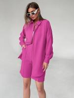 Versátil francés informal para mujer, dos piezas y color sólido, de moda, novedad 2024 - details 3