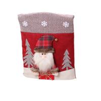 Funda de Silla de Navidad Funda de Asiento de Cena con Dibujos Animados en 3D - details 0