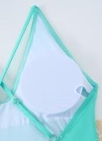 Traje de Baño de Una Pieza Blanco Ajuste de Cuerpo, Dacron, Estilo de Verano/Primavera 24, No Retirable - details 45