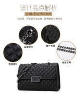 Bolso de Hombro Popular Bolso de Mujer de Alta Gama con Cadena Pequeño Bolso Cuadrado - details 5