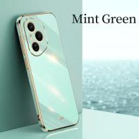 Teléfono con borde dorado para Honor400 400 Lite 300 Pro 200 100 Honor Power GT, funda chapada de silicona suave - details 6