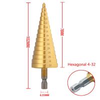 Juego de Brocas de Paso Recto de Grano Fino Cortador de Agujeros en Madera y Metal con Recubierto de Titanio Herramientas y Mejoras del Hogar - details 2