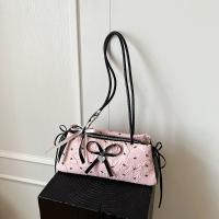 Bolso de hombro con lazo francés que combina con todo, bolso de mano francés para ir al trabajo, bolso con cremallera para axila, bolso de ocio para mujer - details 14
