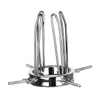 Dilatador anal y vaginal de metal ajustable Leten New Metal, espéculo vaginal, tapón anal grande, juguetes sexuales BDSM para hombres homosexuales. - details 0