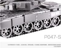 MMZ modelo Piececool rompecabezas de Metal P047 T-90A montaje de tanque kit de metal DIY 3D corte láser modelo rompecabezas juguetes regalo para adultos - details 9