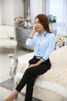 Camisa blanca de manga larga para mujer, blusas básicas de oficina, moda coreana, primavera y otoño - details 16