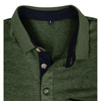 Camiseta Polo Básica de Manga Larga con Solapa para Hombre - details 39