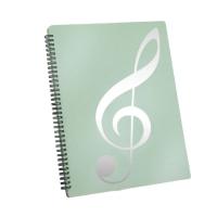 Carpeta de partituras de música multicapa Flexible, carpeta de partituras de música de Piano grabable de 40 páginas, desmontable, se adapta al tamaño de letra - details 23