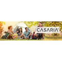 CASARIA Conjunto de 2 Sillas de Jardín Plegables de Aluminio Reclinables 7 Posiciones Montadas Camping Balcón Terraza Patio - details 2