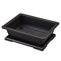 Contenedor ETA, soporte para salón, guardería, plato rectangular de plástico reutilizable, balcón antiguo, bonsái, jardín - details 9