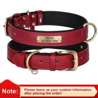 Collar personalizado cuero PU perro, conjunto correa con placa de identificación grabada gratis para perros pequeños, medianos y - details 9