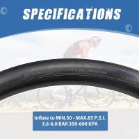 ZUKKA Road 2 Pack Neumáticos de Reemplazo Resistentes al Desgaste para Bicicletas 700 * 28C/32C - details 2
