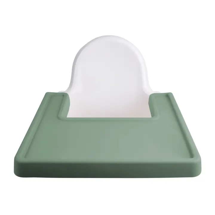 Antilop-cubierta completa para silla alta, mantel individual para comedor, bandeja para trona, mantel individual de silicona para bebé para niños - 1