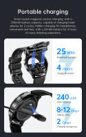 2024 Nuevo reloj inteligente y auriculares bluetooth en uno, nfc, llamada bluetooth, frecuencia cardíaca, presión arterial, reloj de monitoreo de salud, auriculares tws, impermeable reloj inteligente de ejercicio físico, adecuado para Hombres y Mujeres - details 12