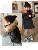 Chaqueta de Plumífero de Pato Blanco para Invierno 2025 Abrigo Exterior Cálido para Niños y Niñas - details 27