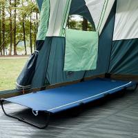 Cama Plegable Compacta Acampada Cama de Camping Jardin Portátil Ultraligera Fuerte Resistente, Capacidad de 120kg - details 1