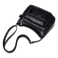 Bolso de hombro informal para mujer hecho de PU suave con bolsillos, estilo cruzado de Color sólido de alta calidad - details 0