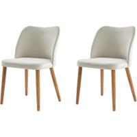 Tocador Maquillaje con Patas de Madera para Cocina, Blanco - details 0