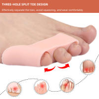 Corrector de Hallux Valgus de Silicona Herramientas de Cuidado de Pies de Orthoticas de Separación de Dedos de Bunion Paquete de 2 - details 0