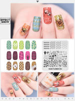 Plantillas de Pincelado de Uñas KADS para Diseño de Uñas Templates de Imagen DIY para Flores Hojas Frutas - details 7