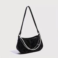 Elegante Bolso de Monarca con Cadena de Metal y Mariposas Bolso de Mano Desmontable para Mujeres - details 6