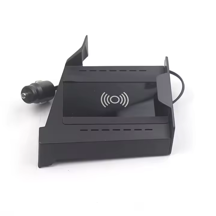 Cargador inalámbrico Car Qi para Cadillac CT4 Accesorios de 15w Placa de carga rápida para teléfono móvil Soporte interior para auto piezas 2020-2023 Fabricado en China - 1
