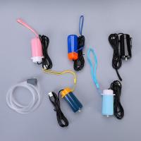Bomba de aire portátil USB para acuario, aireador de plástico de ahorro de energía, silenciosa con piedra de aire, bomba de oxígeno para pecera para pesca - details 6