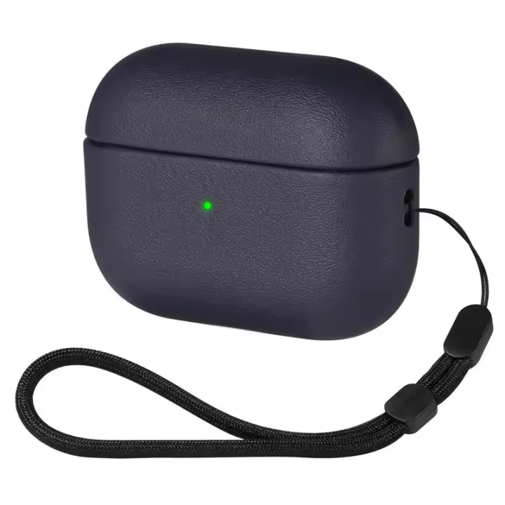 Funda de cuero TPU para AirPods Pro 2, cubierta protectora a prueba de golpes con cordones para Apple Airpods Pro 2, novedad - 1