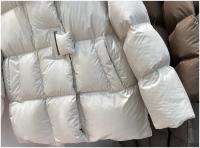 Chaqueta de plumón de pato blanco para mujer, Parkas gruesas y cálidas y esponjosas, abrigo acolchado holgado de gran tamaño, prendas de vestir, invierno 90% - details 7