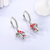 Pendientes LAZA de Plata de Ley 925, Joyería de Aro con Brillantes, Pendientes Colgantes con Forma de Corazón, Regalo de Boda para Mujer, Regalo de Aniversario - details 13