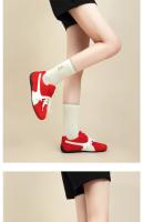 Zapatos de entrenamiento retro americanos alemanes para mujer, estilo ins marea 2025, verano, nuevo fondo plano, combinación de colores, estilo Forrest Gump. - details 6