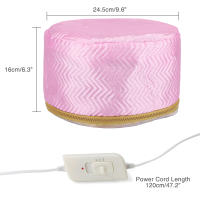 Gorro de secado de vapor para el cabello, calefacción eléctrica, tratamiento nutritivo térmico para SPA, Salón en casa, cuidado del cabello, acondicionamiento profundo - details 9