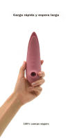 Juguete de Doble Estimulación para Mujeres Sucionador de Clítoris Impermeable y Vibrador - details 4