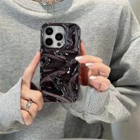 Funda de Teléfono de Electroplastico de Color Sólido Cubierta Protectora Completa para Iphone 15 11 - details 2