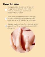 La crema hidratante con péptidos de caracol DSSdoliV puede tensar los ojos, mejorar las ojeras alrededor de los ojos y debilitar las líneas finas de - details 6