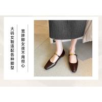 Moda Versátil Francesa 2025 Zapatos de Mujer Gran Tamaño Estilo Viajero Comodidad Grasa - details 13