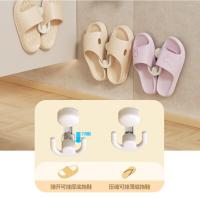 Baño Doméstico Compacto Estante de Almacenamiento de Zapatillas, Secado de Zapatos para Dormitorio, Soporte para Zapatos sin Ventosa - details 1
