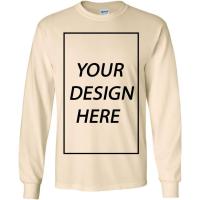 Camiseta de manga larga para adulto Añade tu propio diseño de texto Personalizado - details 7