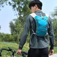Chaleco de hidratación para correr transpirable, bolsa de hidratación para correr, ultraligera, impermeable, Material de nailon, mochila de agua con múltiples bolsillos - details 5