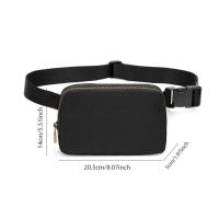 riñonera con cremallera para mujer bolso de pecho para deportes al aire libre - details 1