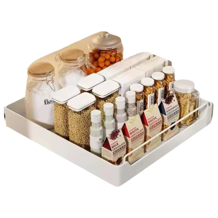 Organizador de Cocina Portátil Cajón de Almacenamiento con Tirón Caja de Especias - 1